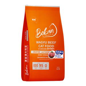 博刻和牛肉猫粮肌氨酸乳铁蛋白