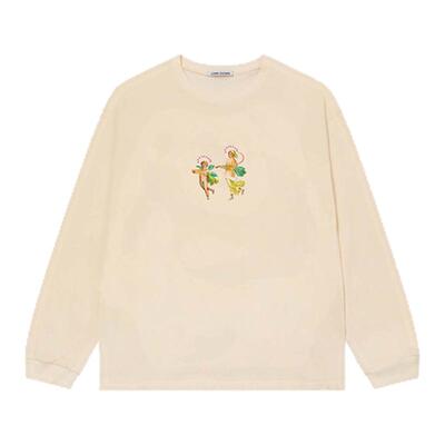 简约休闲宽松百搭舒适长袖T恤