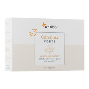 Sensilab液体姜黄素胶囊抗内服炎护关节熬夜应酬肝脏肠胃非黑胡椒