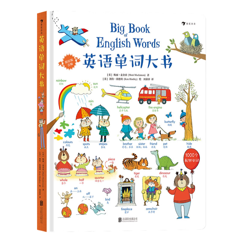 英语单词大书儿童启蒙零基础