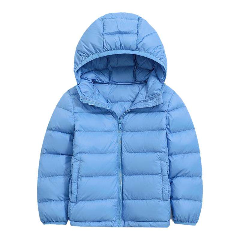 日本试衣间儿童轻薄羽绒服冬2025新款男女童学生洋气童装超薄外套