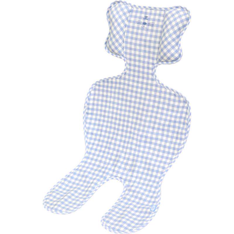 良良婴儿推车凉席苎麻透气夏季儿童安全座椅宝宝坐垫靠垫