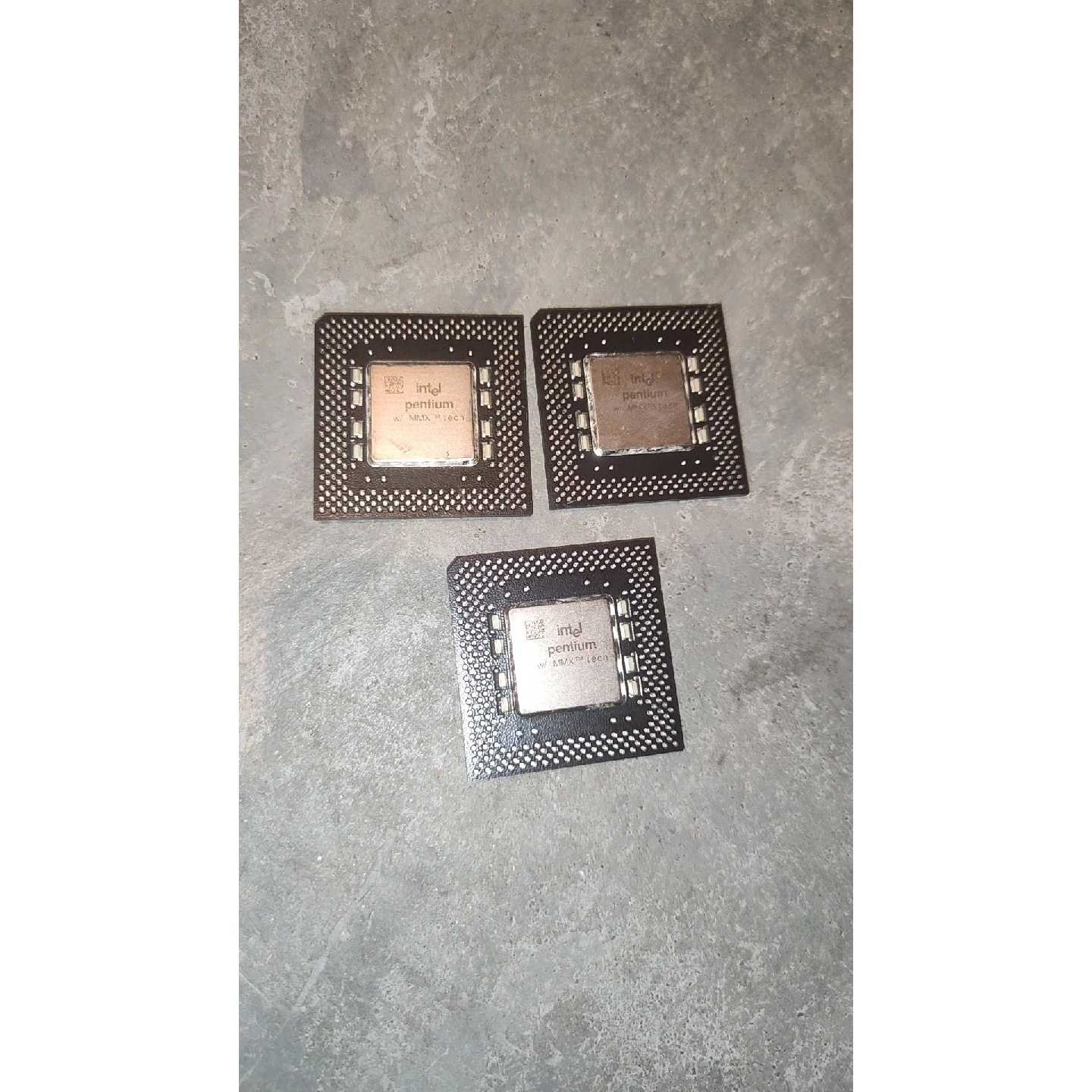 【议价-可维修】古董CPUIntel Pentium MMX 老 工控备件 工业自动