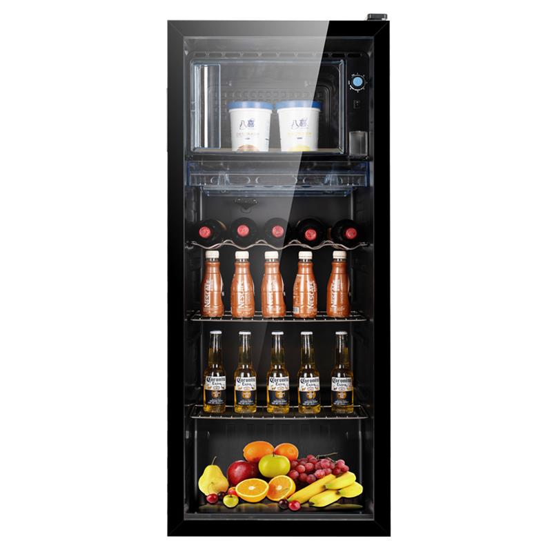 新飞红酒柜冰吧家用大容量冷藏柜商用办公室茶叶饮料展示柜冰箱