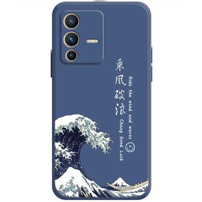 vivoS12Pro液态硅胶中国风简约