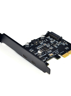 USB3.2电脑转接卡TYPE-C前置10G