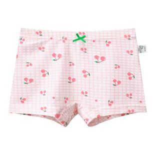 4条装 品牌外贸童装女童学生莱卡棉平角内裤四角短裤中大童小底裤