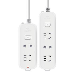 公牛短线1米便携插座家用带线便携排插迷你插排短j距离插线板插板