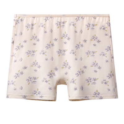 弹力防走光女士中老年四角短裤