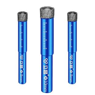 瓷砖钻头打孔钻干打神器大理石玻化砖全瓷磁砖玻璃开孔器专用钻头