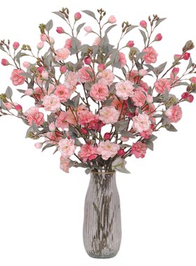 伊塔洛山茶花仿真花花艺摆件