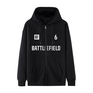 战地风云6游戏Battlefield周边战地6开衫卫衣男女连帽外套可定制