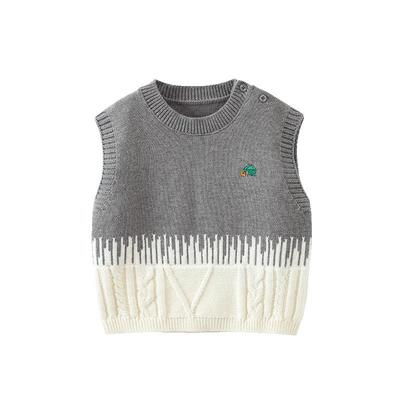 [全棉]齐齐熊宝宝针织马甲