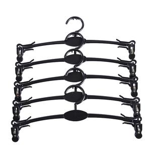 内衣衣架带夹子家用收纳晒内裤专用超市内衣店塑料衣架晾衣架