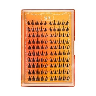 免胶蝴蝶少女假睫毛!横向拉长眼睛百搭新手网感漫画自然仿真柔软