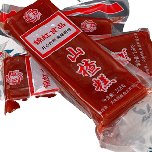 锦虹山楂糕268g*8袋京糕软糕红果制作官方旗舰店果脯蜜饯办公室