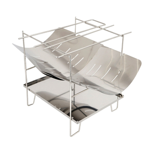 户外超轻焚火台折叠烧烤炉便携烤肉烧烤架生火炉篝火台取暖柴火炉