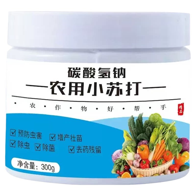小苏打水溶肥增产壮苗叶片肥厚