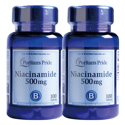 普丽普莱维生素b3烟酰胺100片X2