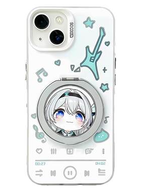卡提希娅适用一加13t手机壳ACE5新款oneplus魅族21pro镭射彩银12芙宁娜1+ace2pro流萤3/2V遐蝶支架11防摔软套