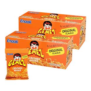 印尼进口Gemez小鸡干脆面整箱装enaak干吃方便面小吃休闲食品零食