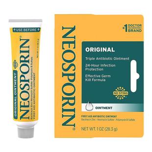 美国进口NEOSPORIN急救抗生素软膏预防感染割伤烫伤擦伤烧伤28.3g