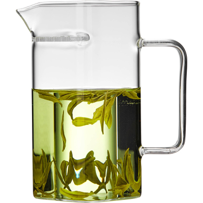 绿昌明绿茶泡茶器茶漏一体公道杯