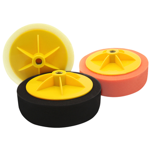 汽车美容抛光机海绵盘手电钻角磨机海绵轮打磨盘打蜡去污修复划痕