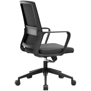 电脑椅家用舒适久坐办公椅职员椅弓形会议椅学习宿舍椅靠背转椅子