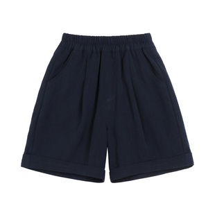 小O爸男婴童 宝宝学院风套装夏季2026新款短袖短裤婴儿夏装周岁服