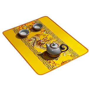 新中式餐垫餐桌盘垫布艺花瓶垫烟灰缸垫西餐茶具垫家用防水杯垫子