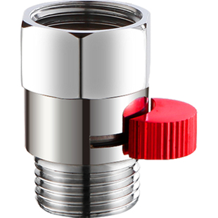 4分全铜快捷开关角阀直通阀内外丝花洒淋浴头节流迷你调节止水阀