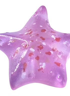 夜光炫彩海星萌粒鱼缸造景摆件