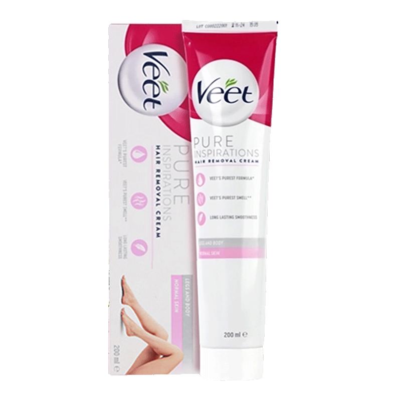 【自营】Veet/薇婷脱毛膏男女士脱毛清爽非私处200ml温和进口私密