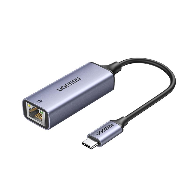 绿联typec转网口千兆手机有线连网线转接口宽带rj45网络外置网卡转换器适用MacBook笔记本电脑拓扩展坞苹果17