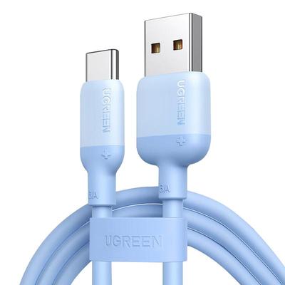 绿联type-c硅胶数据线tpyec快充