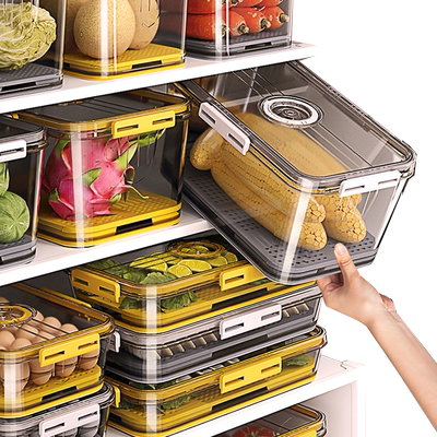 冰箱收纳盒食品级专用保鲜密封