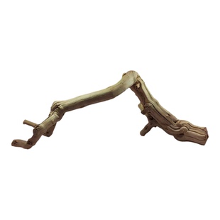 爬宠造景木雨林缸蛇睫角守宫鬃狮蜥蜴攀爬晒台龙纹枯木霸王藤木头