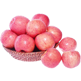 洛川苹果陕西延安洛川红富士脆甜时令苹果水果礼盒好吃新鲜整箱