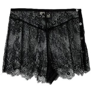 UN MUTE25SS 低腰法式镂空蕾丝花边低腰薄款衬裤