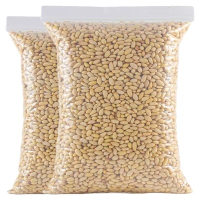 新货松子仁原味东北熟松仁粒即食特大红松籽松仔仁烘焙原料坚果