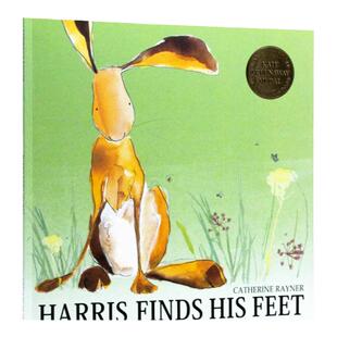 凯特格林纳威奖 哈里的大脚英文原版绘本 Harris Finds His Feet Rayner Catherine 儿童早教启蒙认知图画故事书 英语阅读物读本