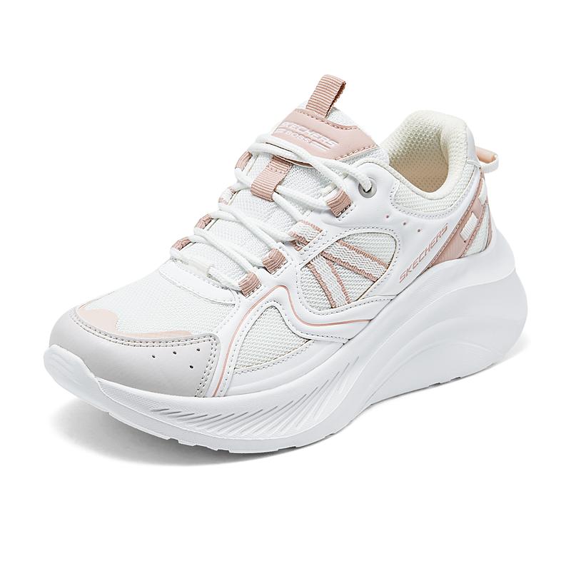 斯凯奇厚底增高休闲运动鞋松糕鞋