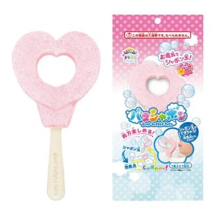 日本manaburo儿童吹泡泡浴盐棒沐浴吹泡棒浴盐卡通泡澡入浴剂玩具