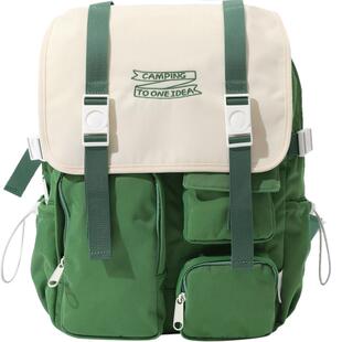 【特价双肩包】畹町双肩包女大学生书包学院户外大容量情侣背包男