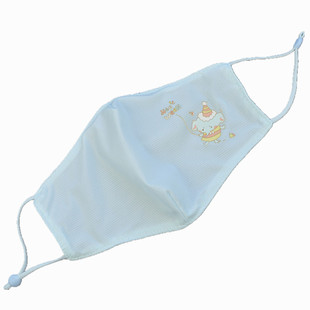 大童学生可洗口罩春夏季防晒冰丝透气孔双层薄款卡通儿童小孩立体