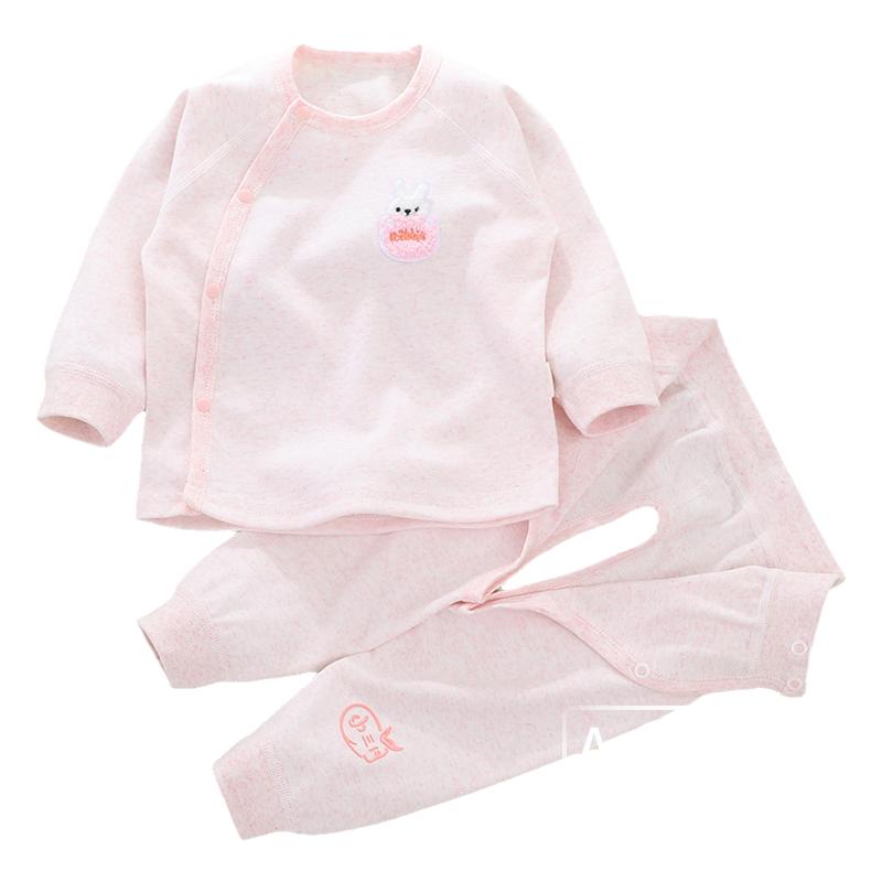 婴儿衣服春秋款纯棉打底衫套装