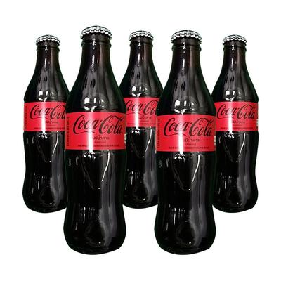 6瓶装泰国进口可口可乐玻璃瓶珍藏版碳酸饮料雪碧汽水限量收藏款