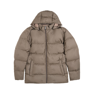 [商场正价款]乔顿男士短款外套商务休闲舒适连帽鹅绒保暖羽绒服