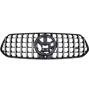 适用奔驰GLS450 GLE350竖条GT中网原厂GLE53前杠尾喉AMG包围改装